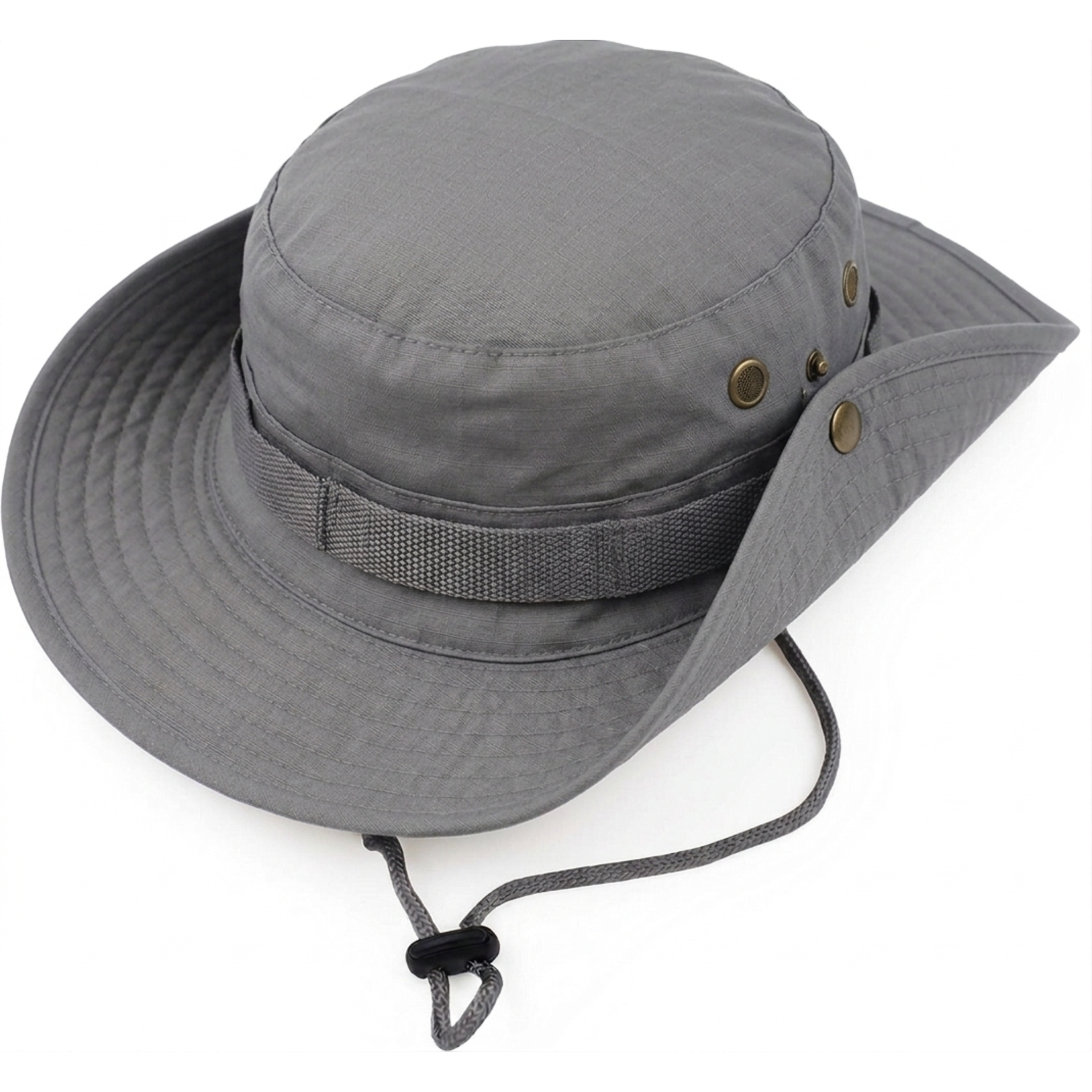 Bucket Hat Heren Grijs