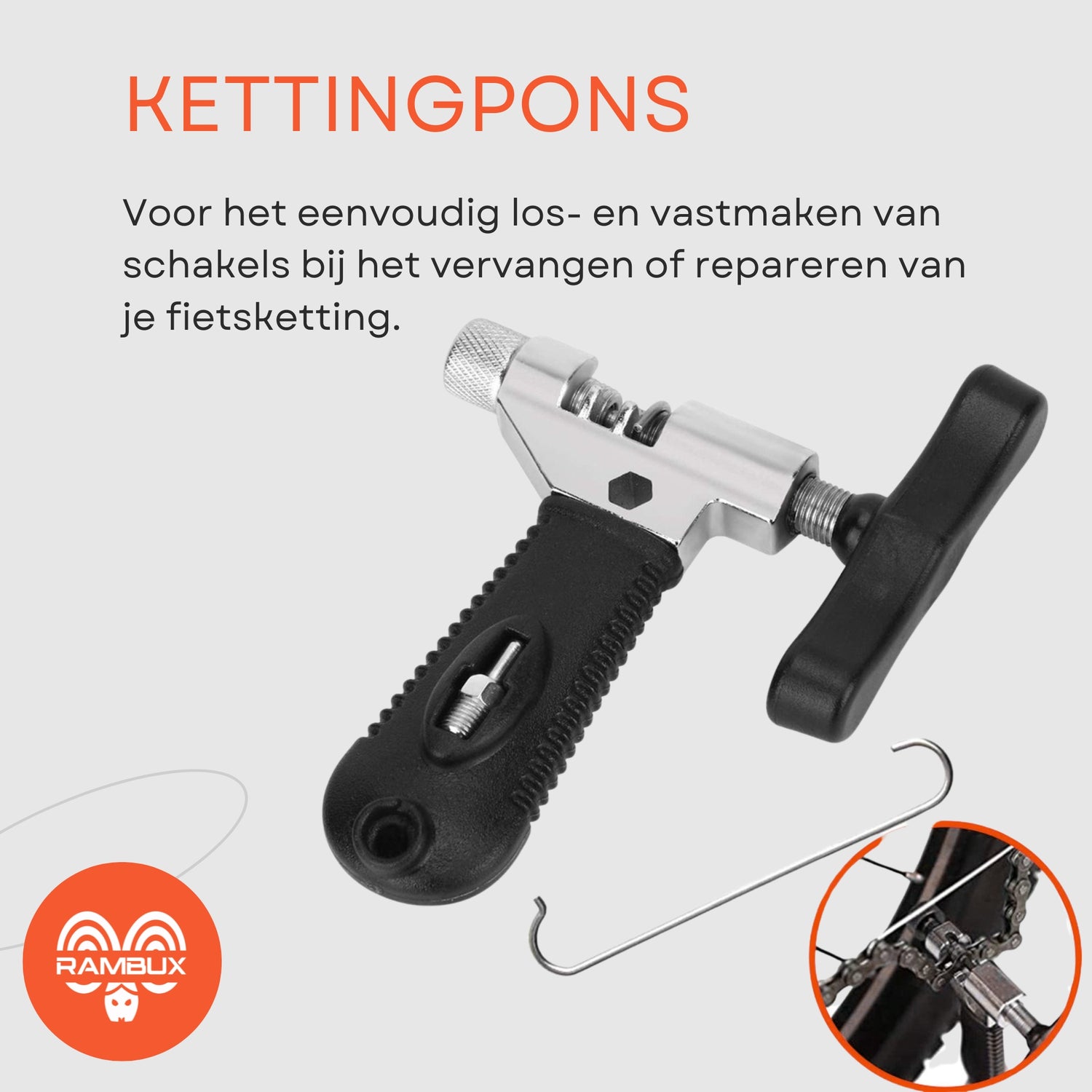 Fietsgereedschap Set - Multitool - Missing Link Tang - Kettingpons - Kettingmeter - 3 Extra Schakels