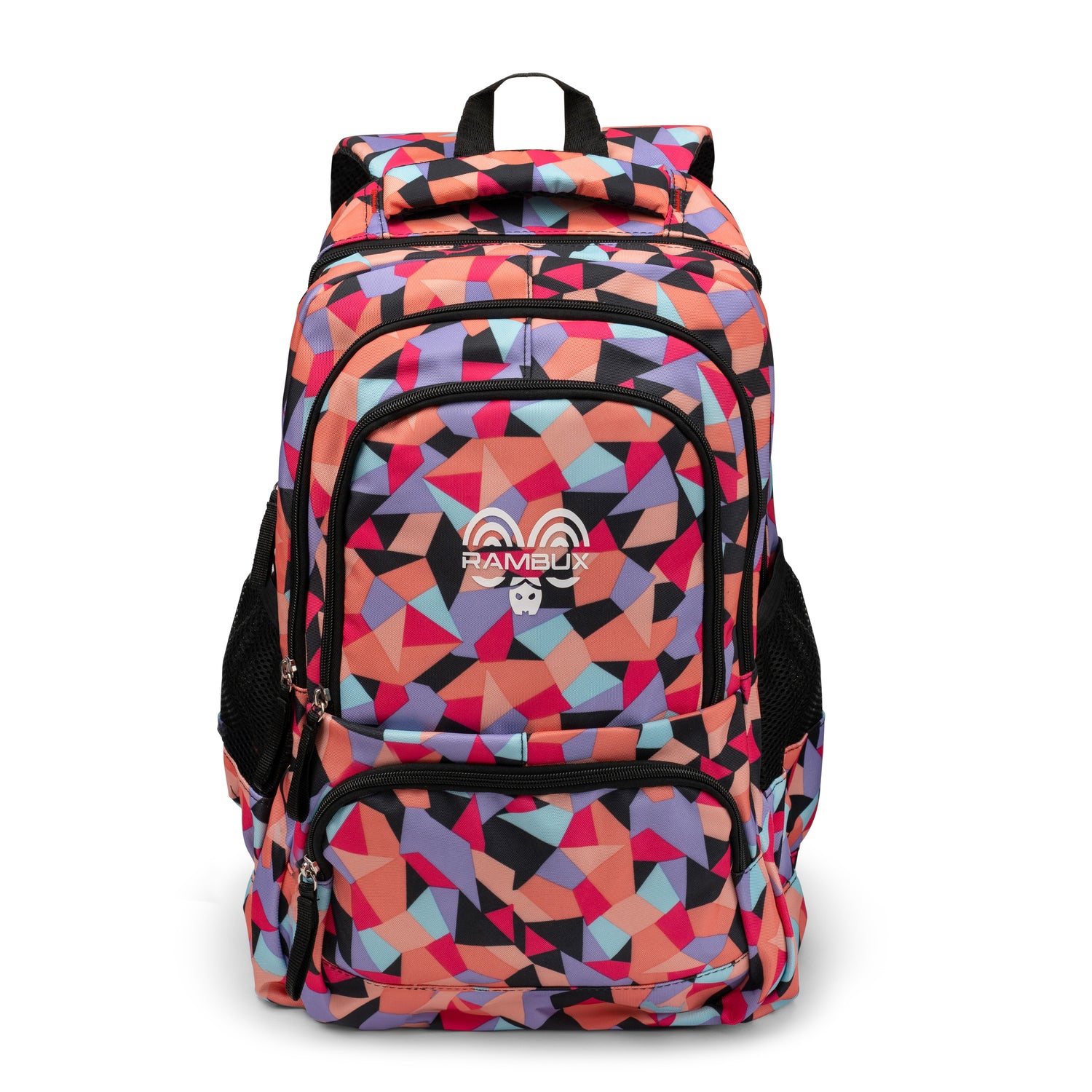 Schooltas Set - Zwart Abstract - 3-delig RAMBUX