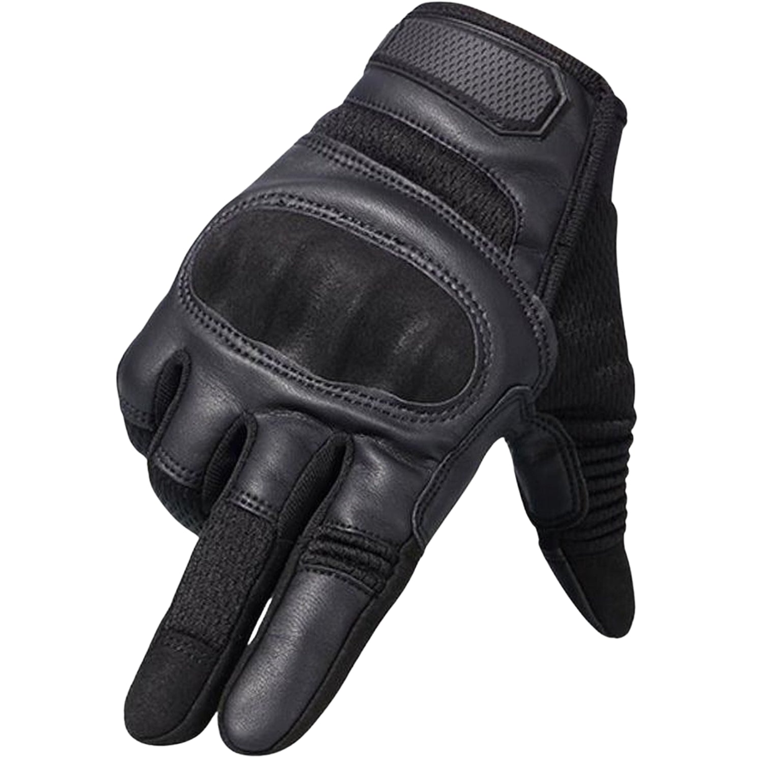 Ademende Tactische Handschoenen Zwart