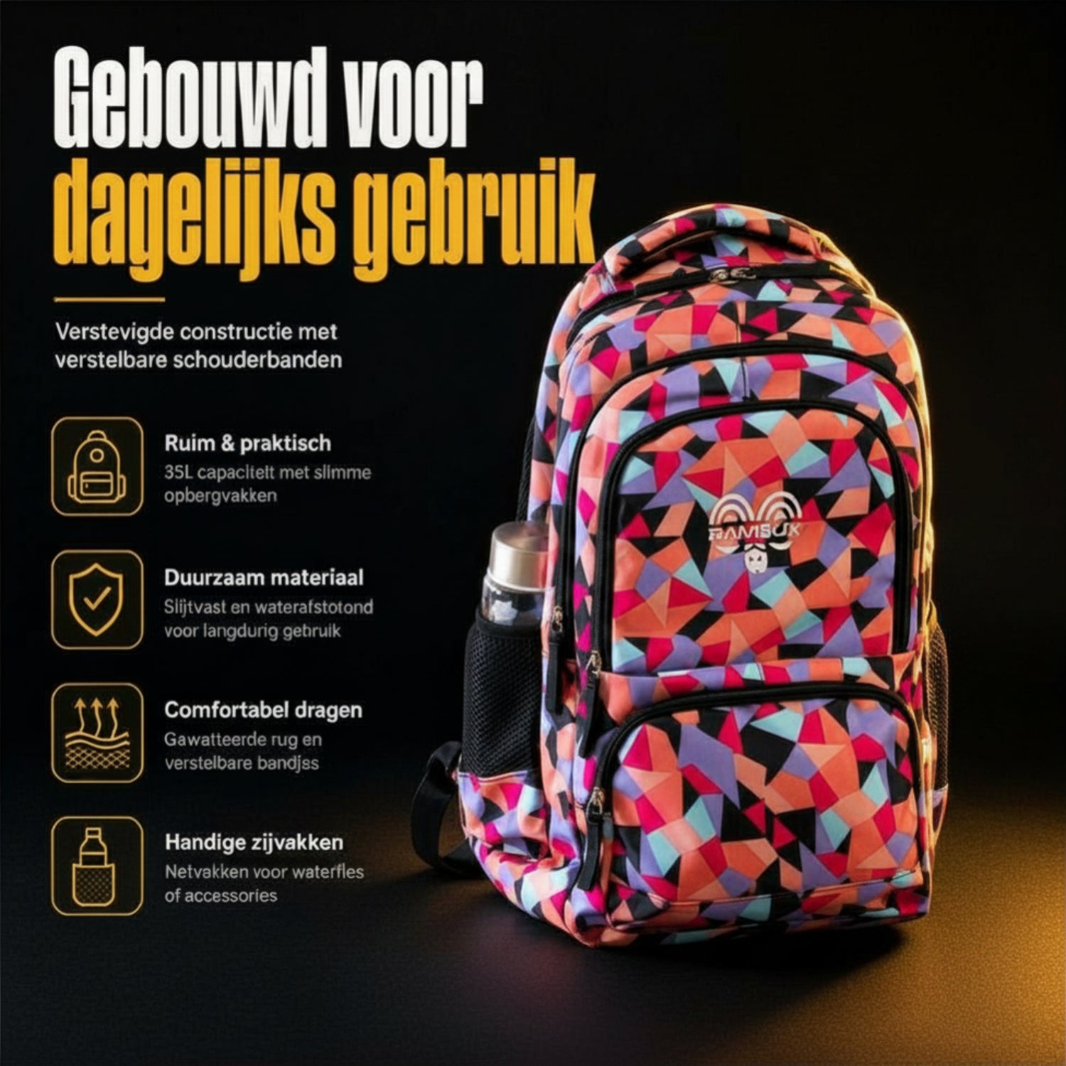Schulranzen Abstrakt