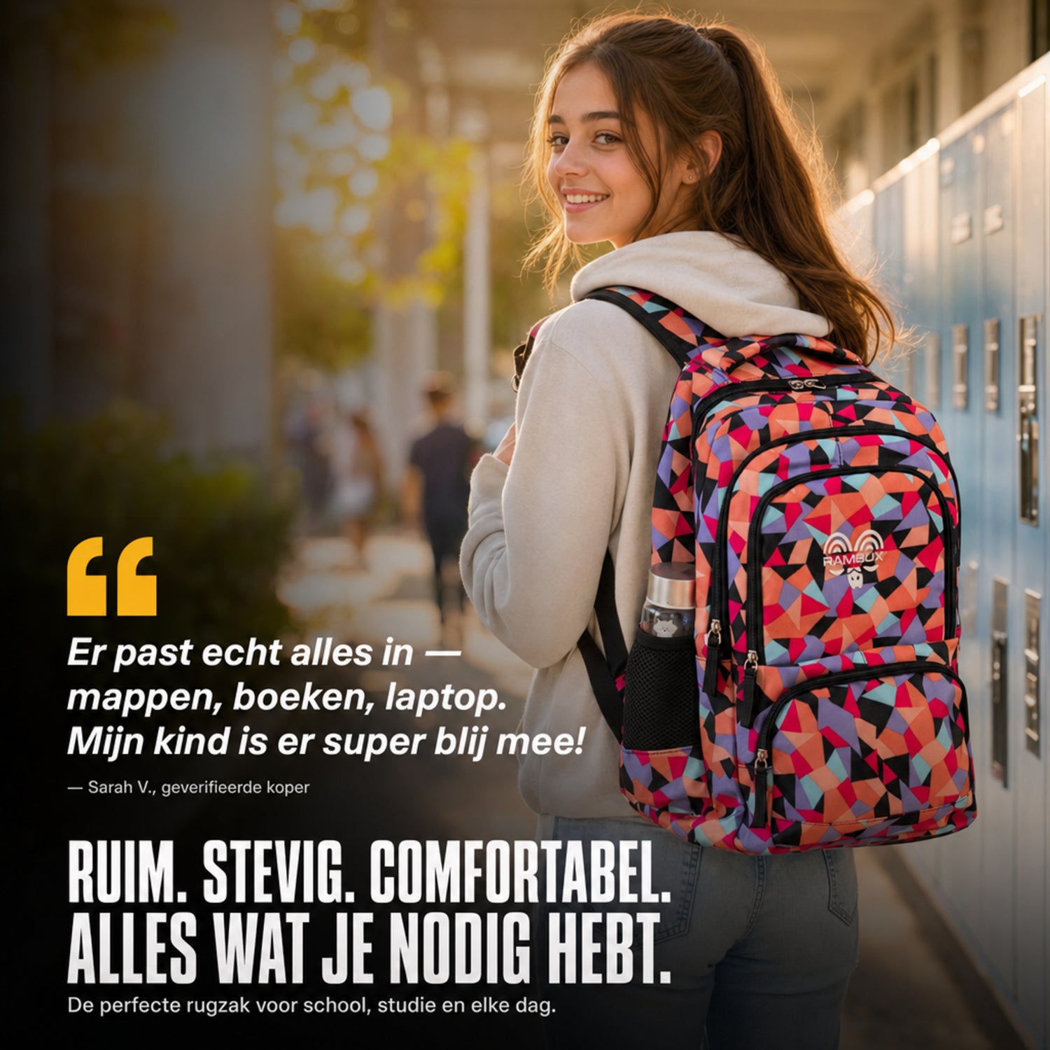 Schulranzen Abstrakt