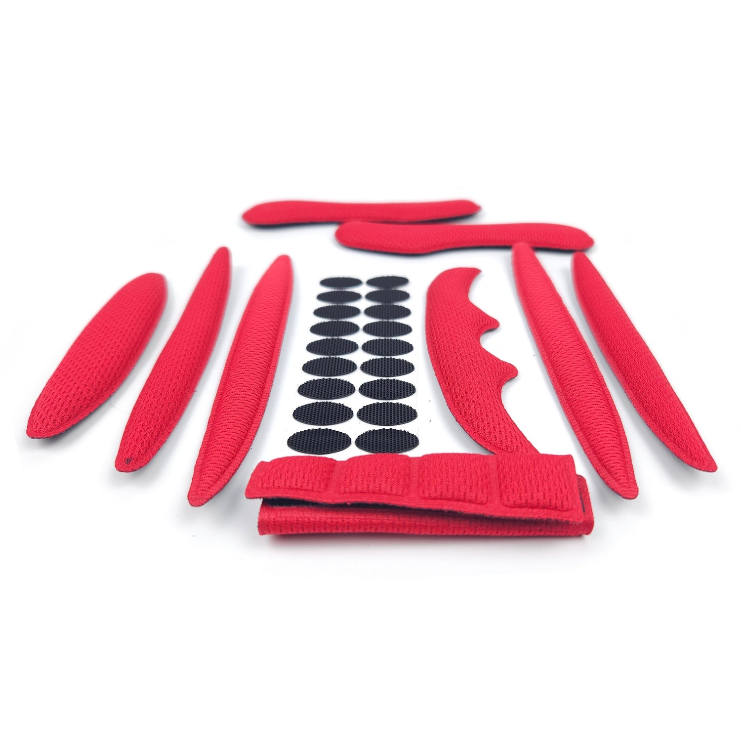 Foam Pads Set Fietshelm Rood