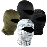 Balaclava – Set van 4 – Facemask & Bivakmuts – Sneldrogend