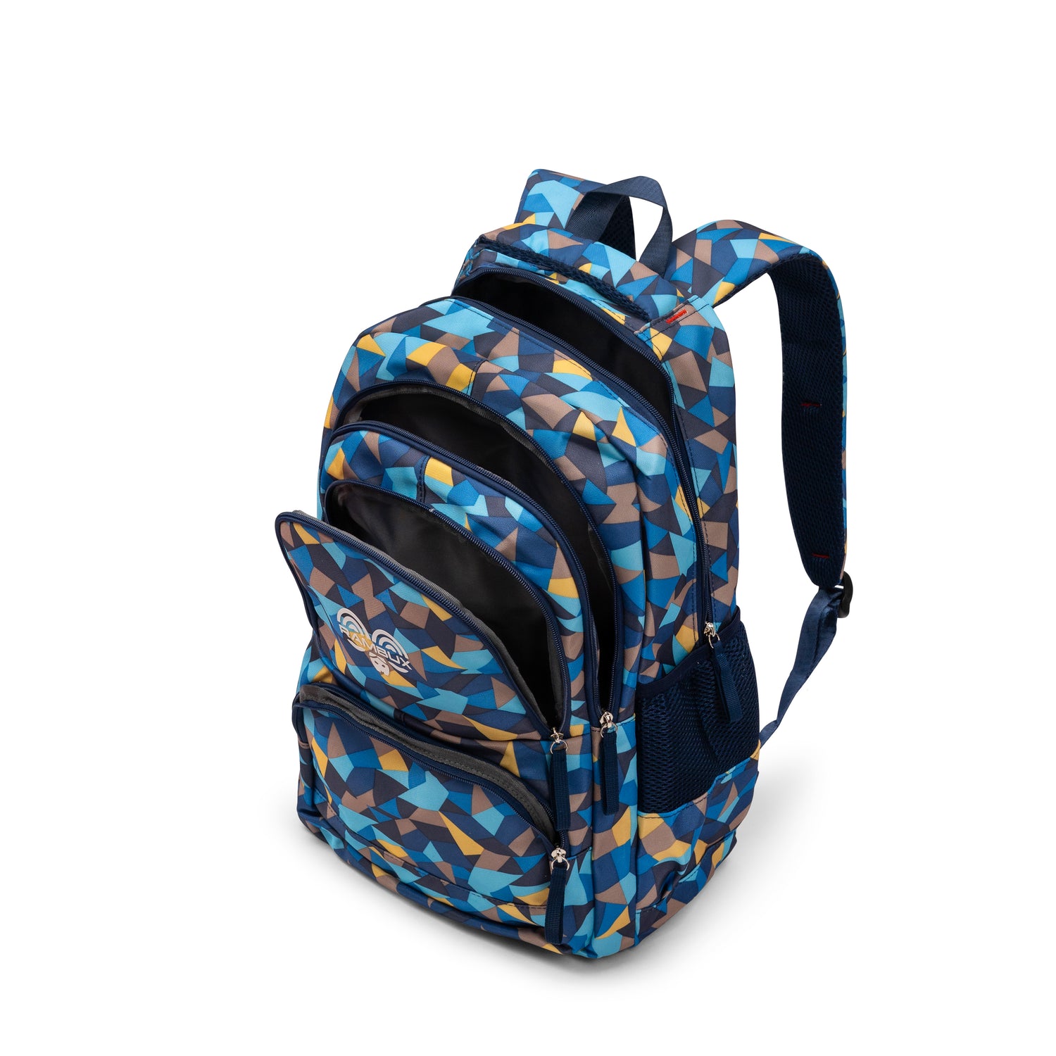 Schultasche Abstrakt Blau