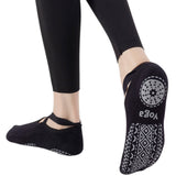 Dames Yoga Sokken – Antislip & Halfhoog – Pilates Sportsokken - One Size