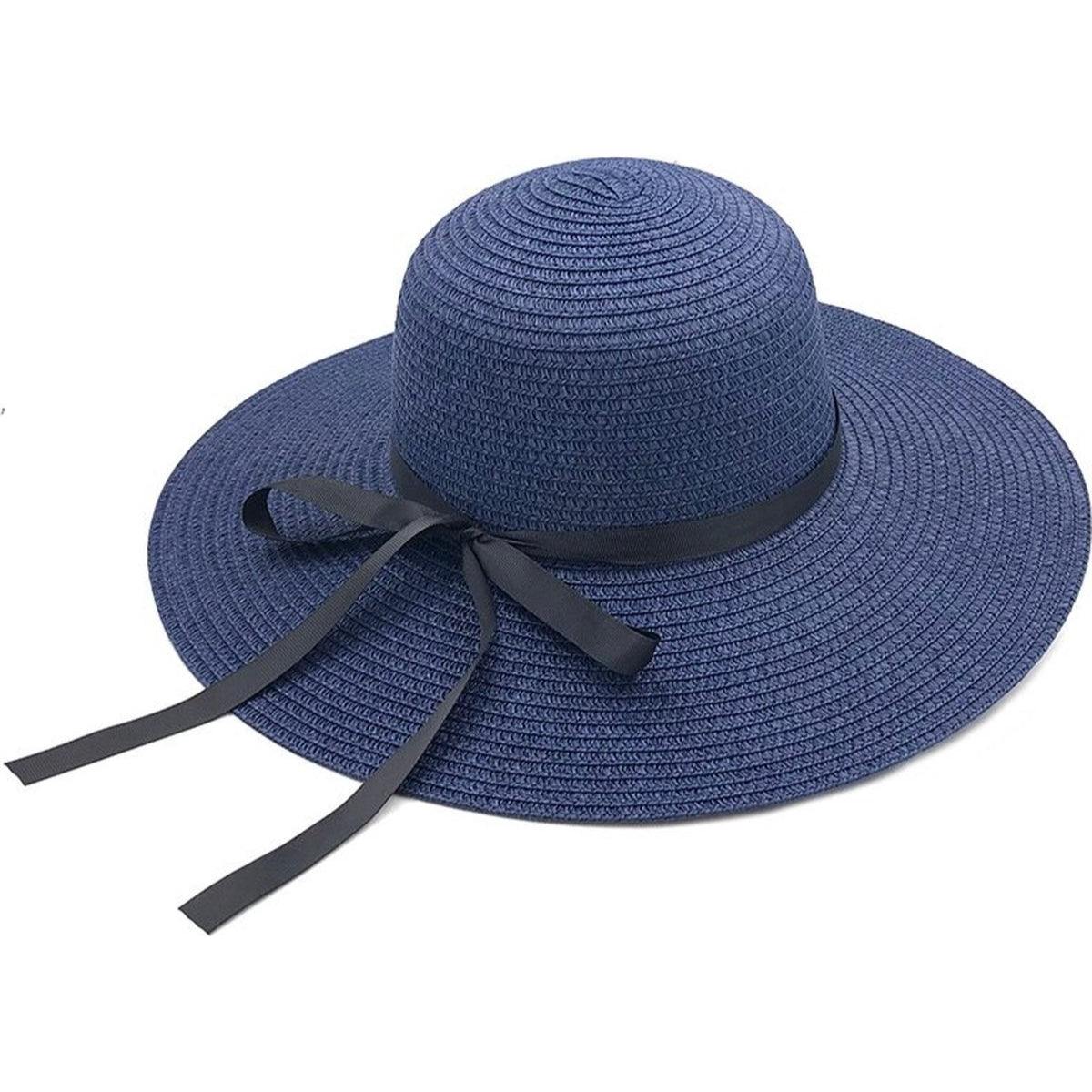 Zonnehoed Damen - Riet - Blauw